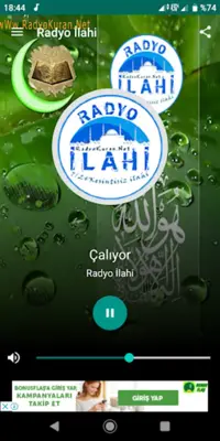 Radyo ilahi android App screenshot 0